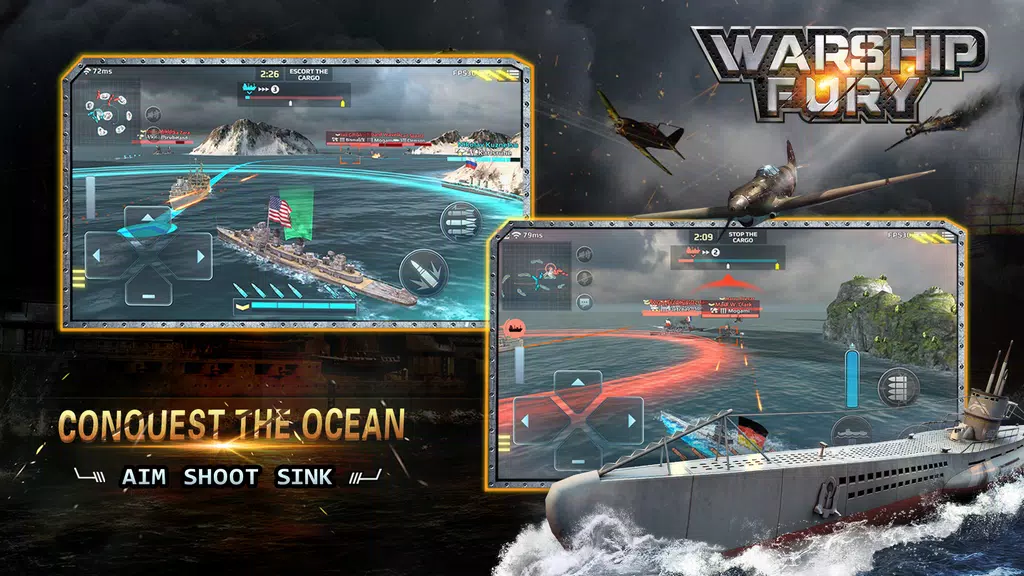 Schermata Warship Fury 2