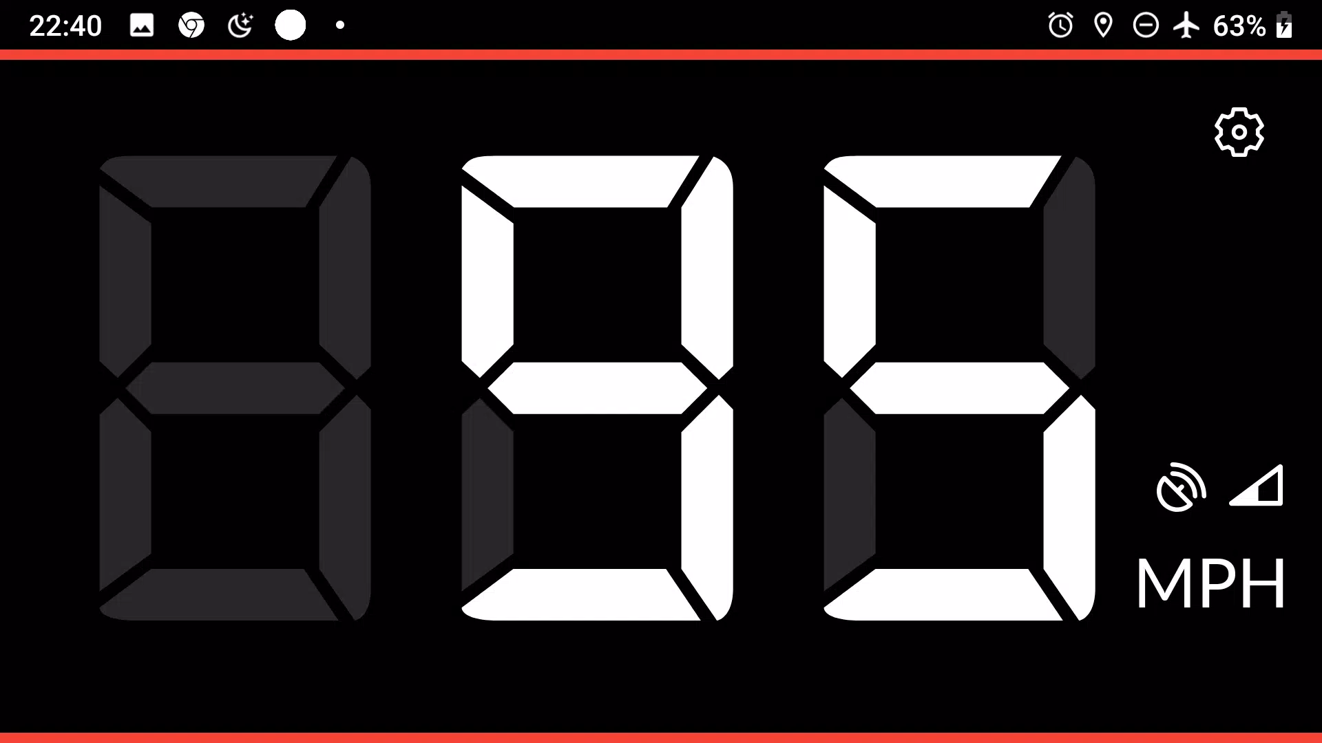 GPS Speedometer স্ক্রিনশট 1