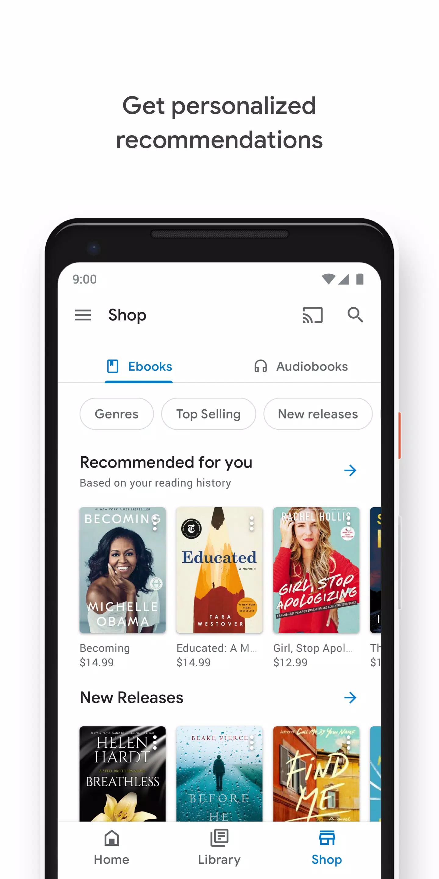 Google Play Books Tangkapan skrin 0