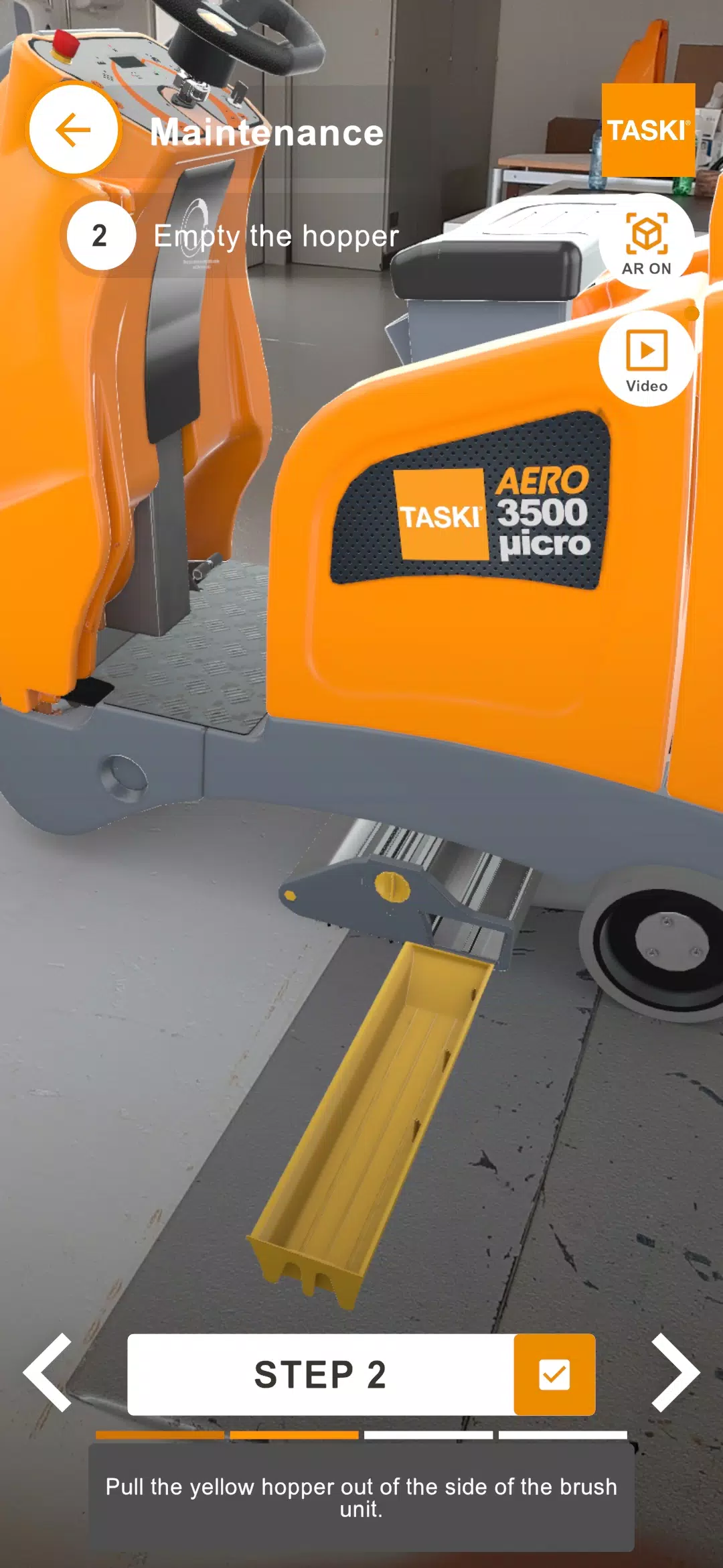 TASKI AR Schermafbeelding 3
