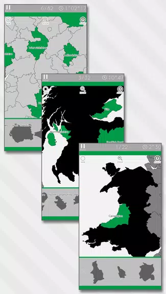 E. Learning UK Map Puzzle ภาพหน้าจอ 1