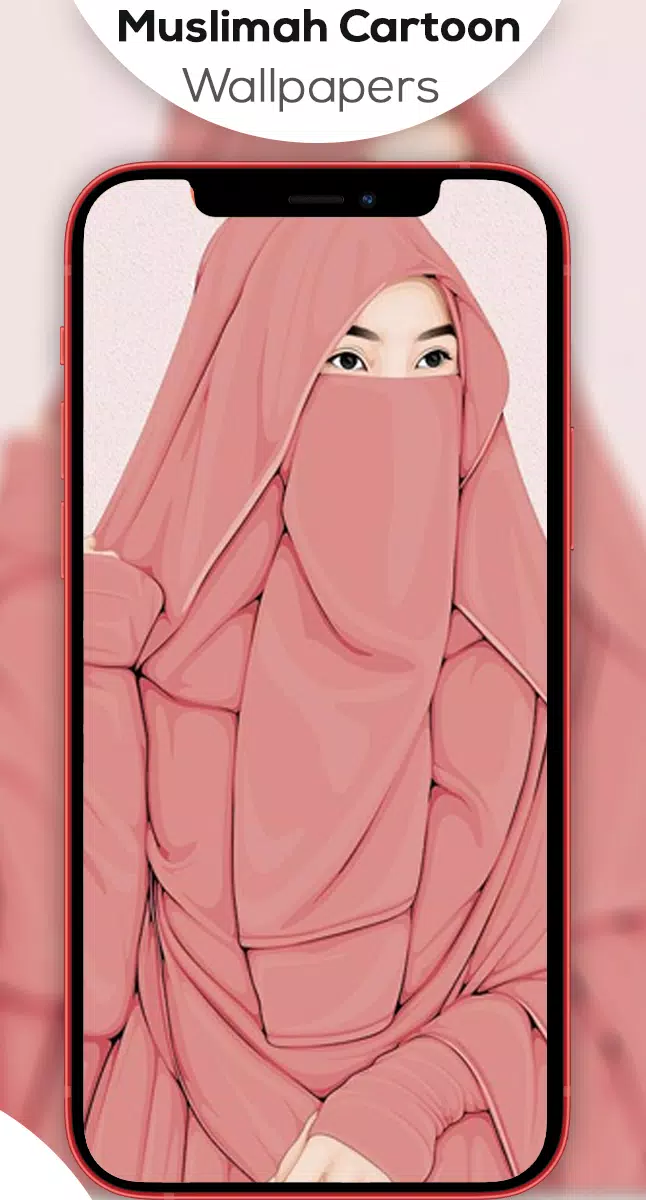 Muslimah Cartoon Wallpapers HD Capture d'écran 2