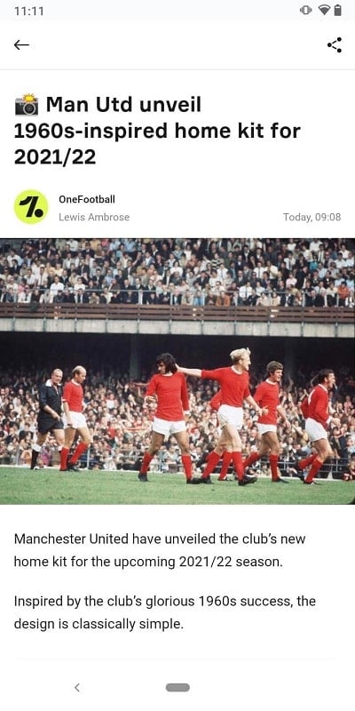 OneFootball - Soccer Scores Schermafbeelding 3