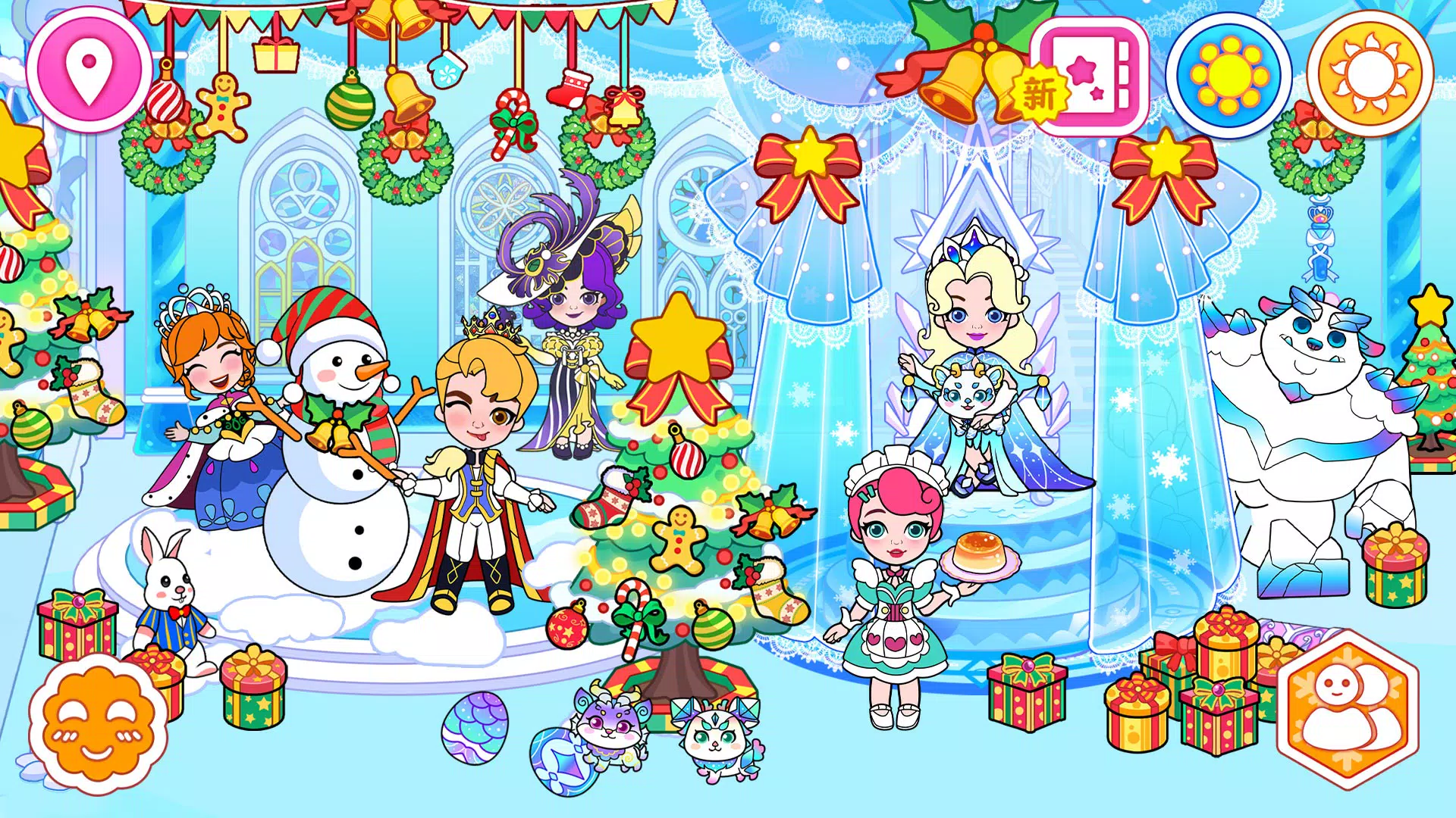 Ice Princess World Castle Life スクリーンショット 0