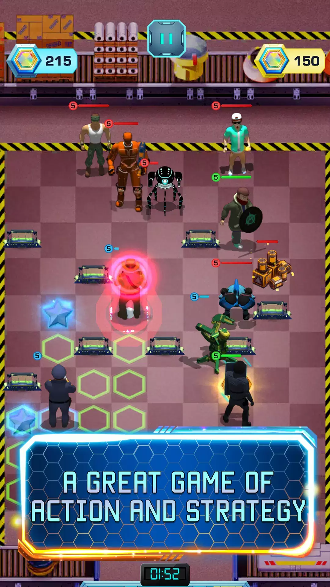 Robot City Clash Tangkapan skrin 3