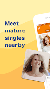 Mature Singles: Over 40 Dating 螢幕截圖 0