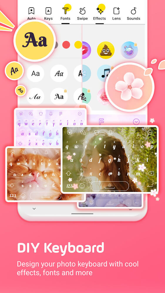 Facemoji Emoji Keyboard Mod Screenshot 0