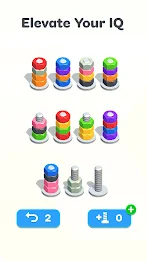 Nuts & Bolts, Color Screw Sort Скриншот 3