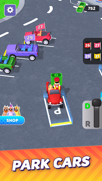 Valet Master - Car Parking Mod スクリーンショット 0