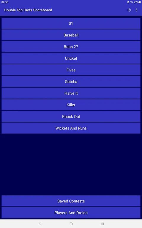 Double Top Darts Scoreboard Zrzut ekranu 0