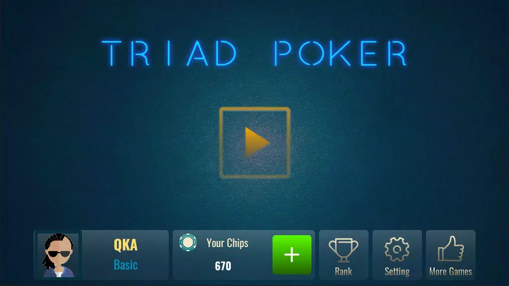 Lieng Offline - Triad Poker 3 Schermafbeelding 0