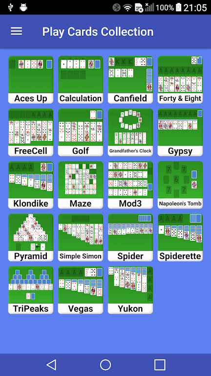 Play Cards Collection Zrzut ekranu 0