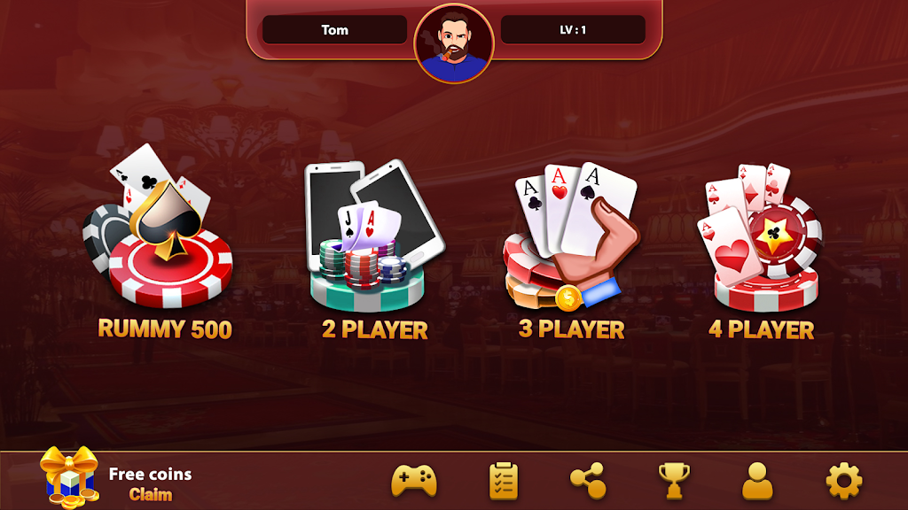 Rummy 500 : The Rummy Game 螢幕截圖 3