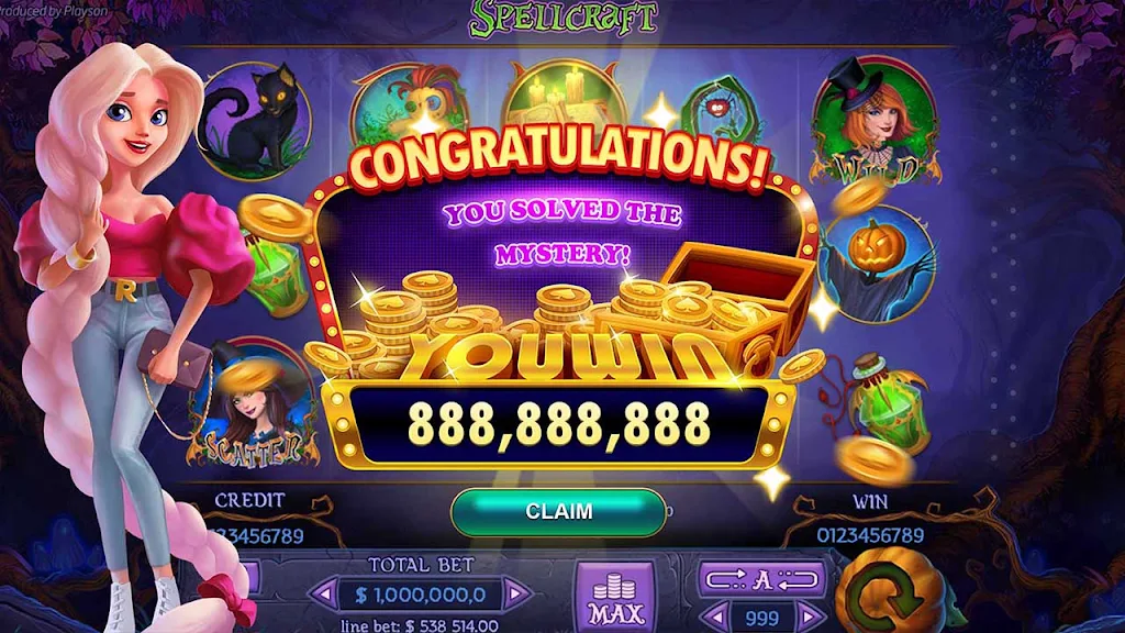 Jackpot Lucky Slots ภาพหน้าจอ 0