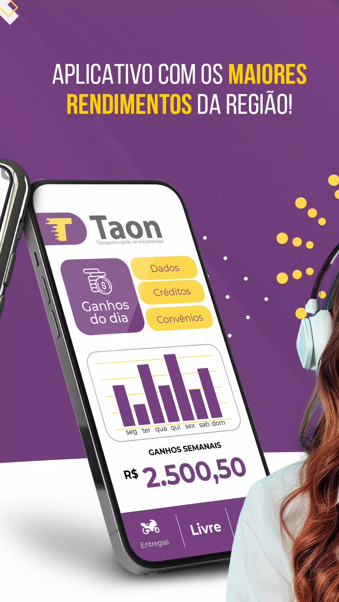Taon Delivery para Entregador スクリーンショット 3