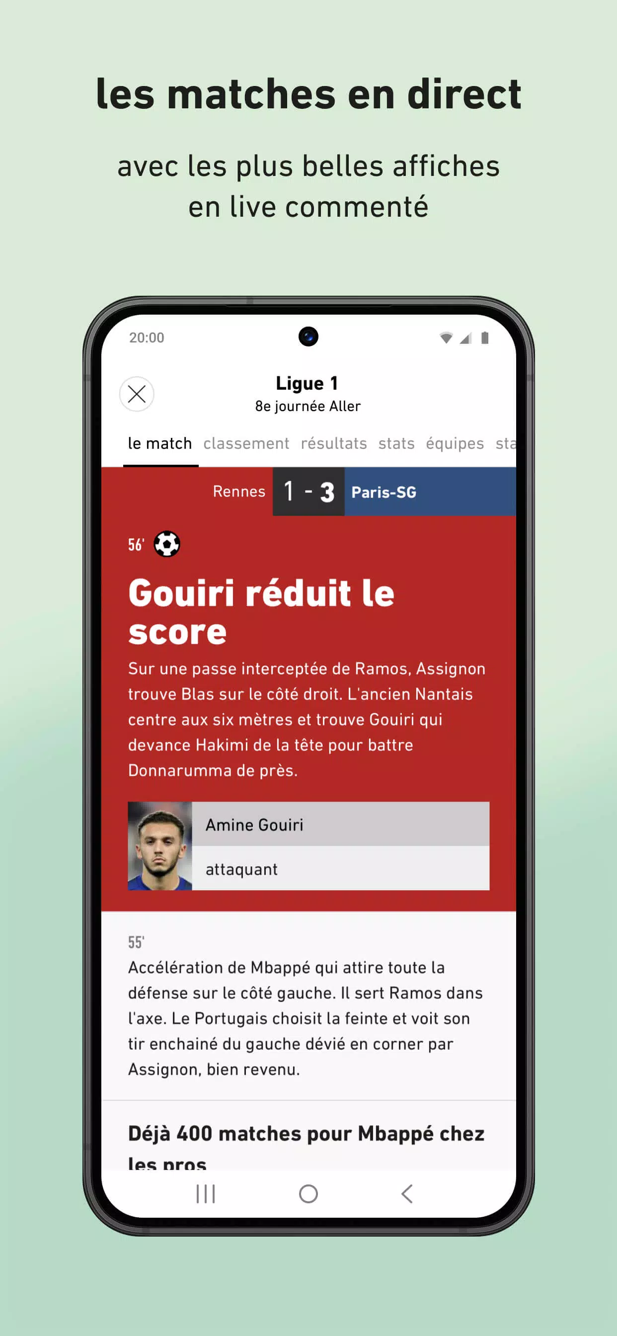 L'Équipe : live sport and news Captura de pantalla 0