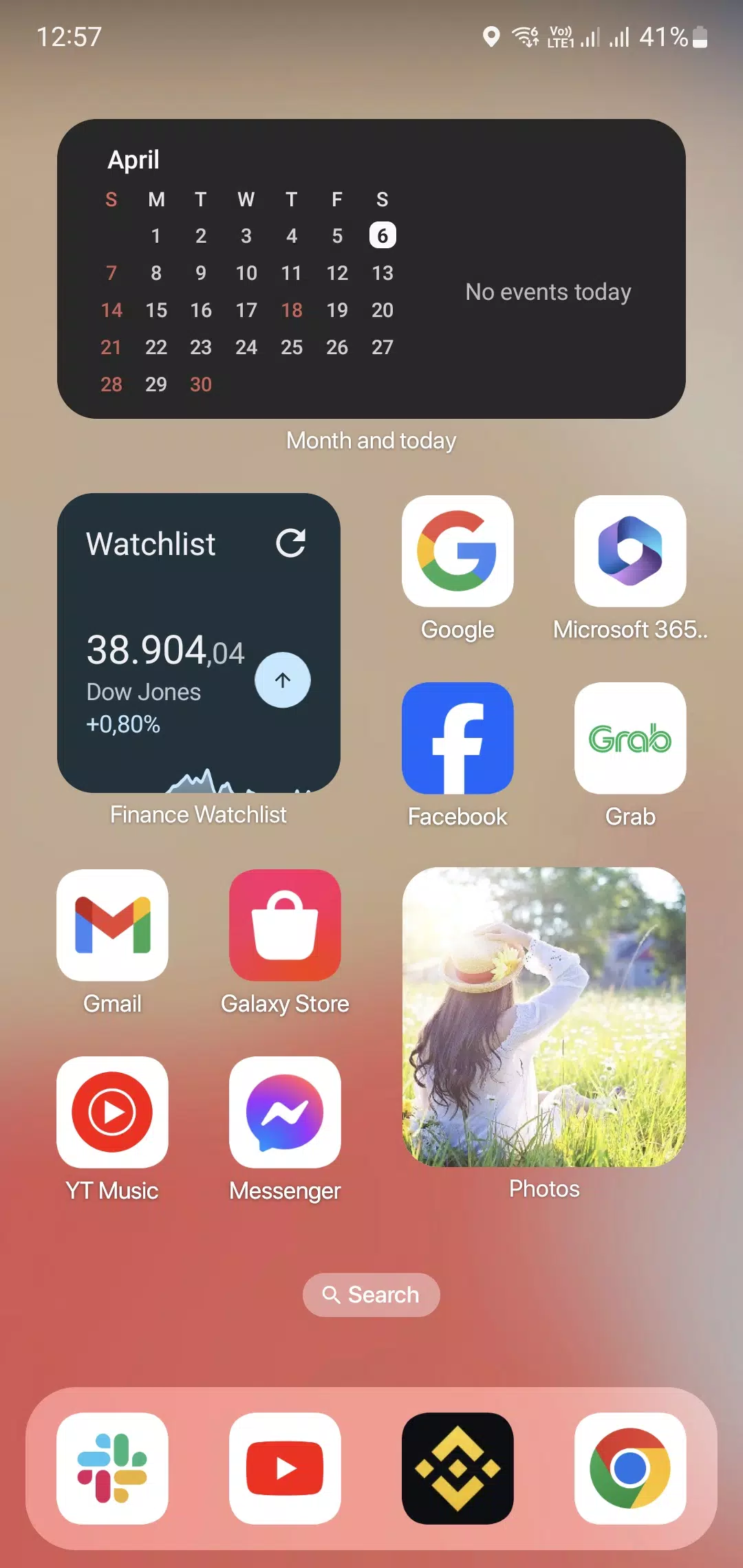OS 18 Launcher Captura de pantalla 1