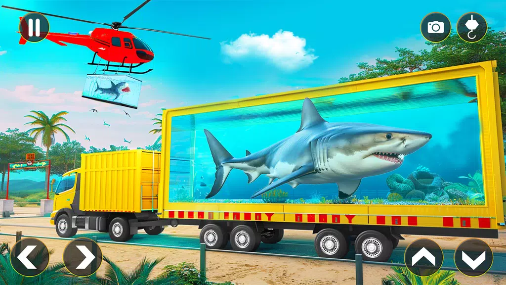 Sea Animal Transport Truck Sim 스크린샷 2