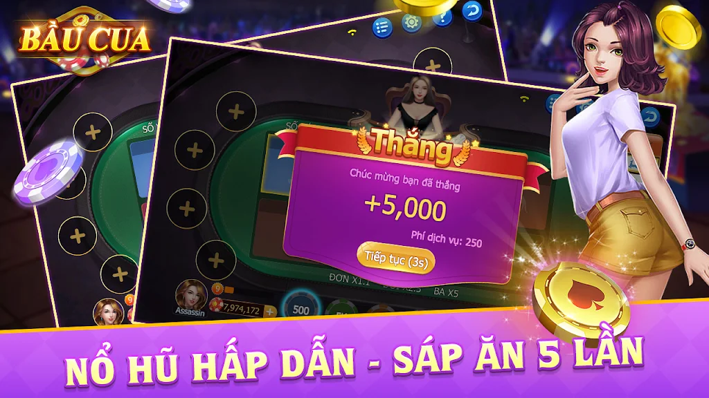 Bầu Cua - Tài Xỉu Casino Capture d'écran 3