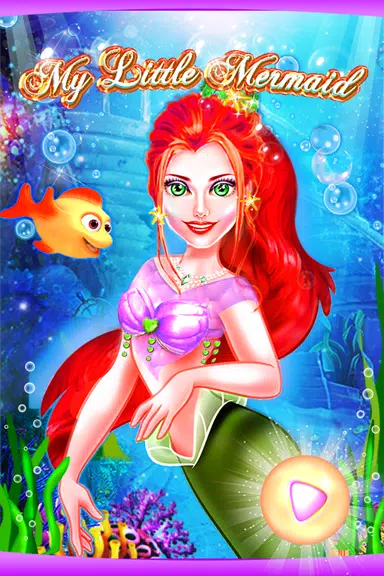 My Little Mermaid - Girls Game 螢幕截圖 0