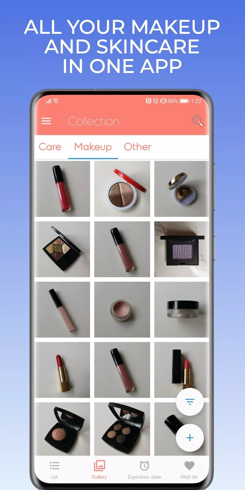 Beautistics: Makeup Organizer 螢幕截圖 3