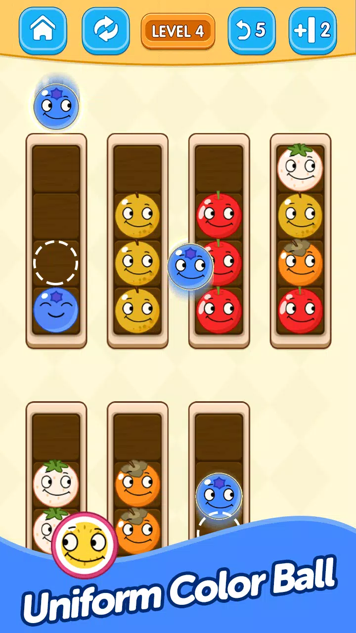 Fruit Puzzle: Color Puz Game 螢幕截圖 1