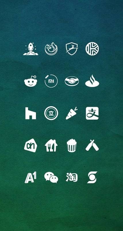 Whicons - White Icon Pack 螢幕截圖 3