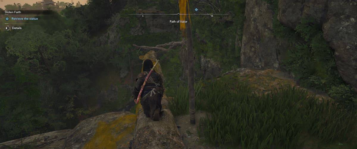 Final stretch to the Path of Valor chest in Assassin's Creed Shadows