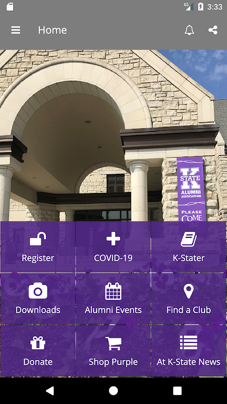 K-State Alumni Link for Life Schermafbeelding 1