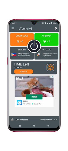 JTunnel v3 - Fast & Secure VPN স্ক্রিনশট 1