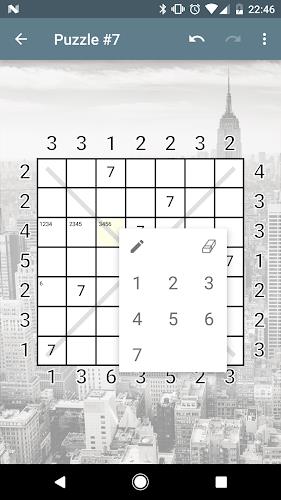 Skyscrapers Number Puzzle Screenshot 1