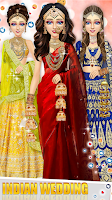 Indian Wedding Lehenga Game ภาพหน้าจอ 1