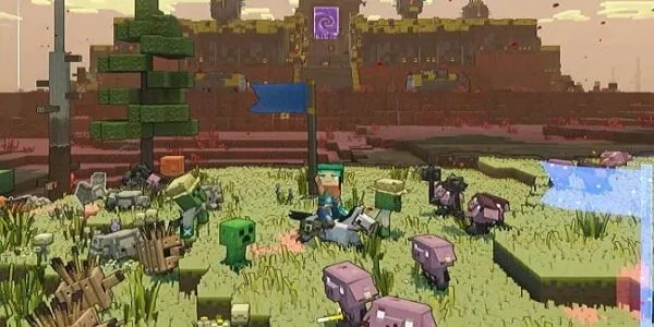 Schermata Minecraft Legends 2