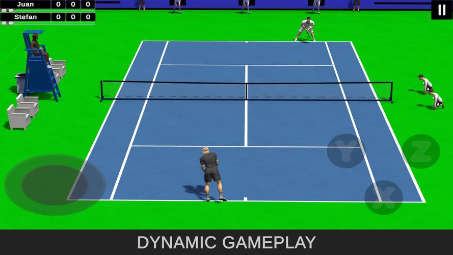 Tennis Slice: World Tour Captura de tela 1