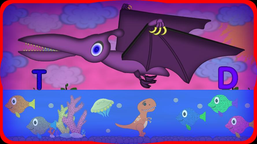 Dino ABC and puzzles 螢幕截圖 1