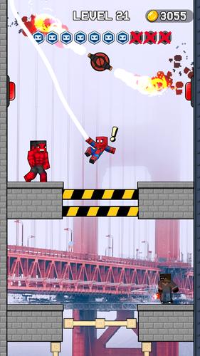 Mr Spider Hero Shooting Puzzle Captura de tela 2