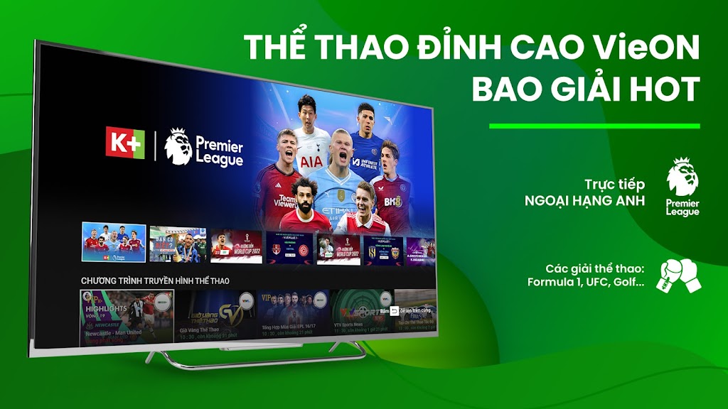 VieON for Android TV Schermafbeelding 2