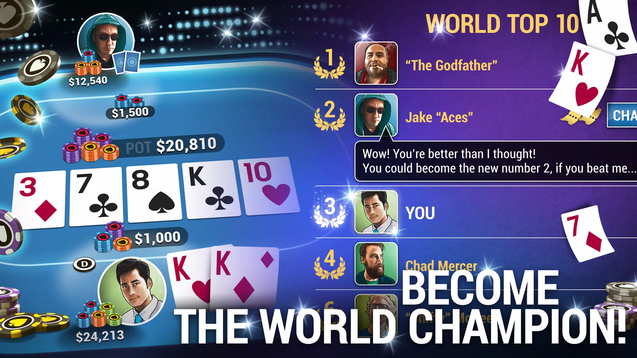 Poker World, Offline TX Holdem Captura de pantalla 2
