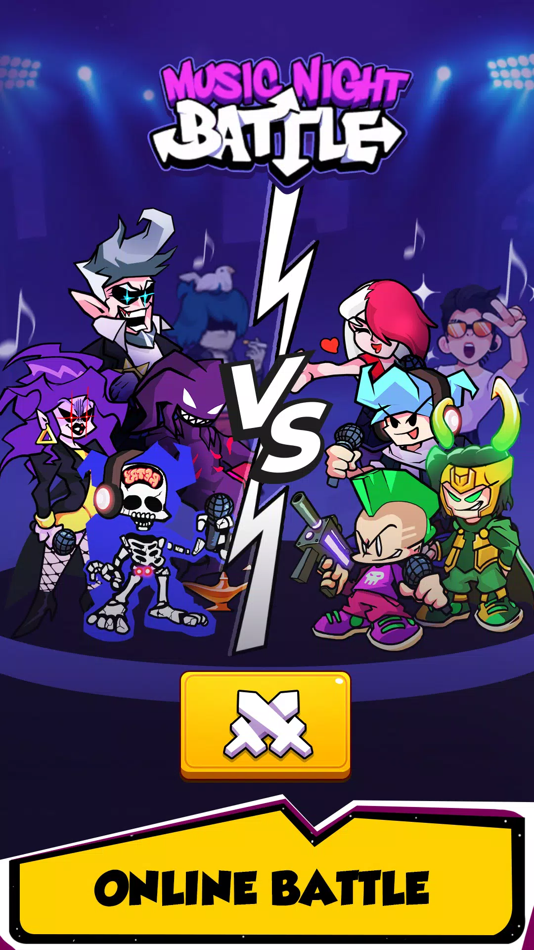 Music Night Battle Zrzut ekranu 1