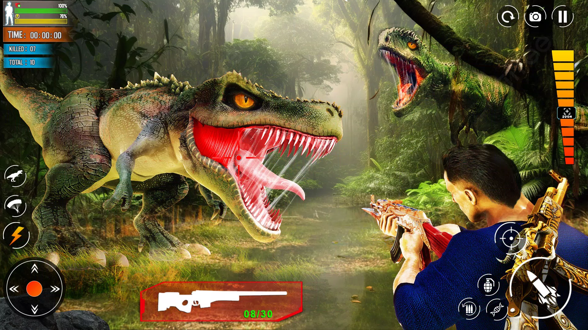 Wild Dinosaur Hunting Games应用截图第3张