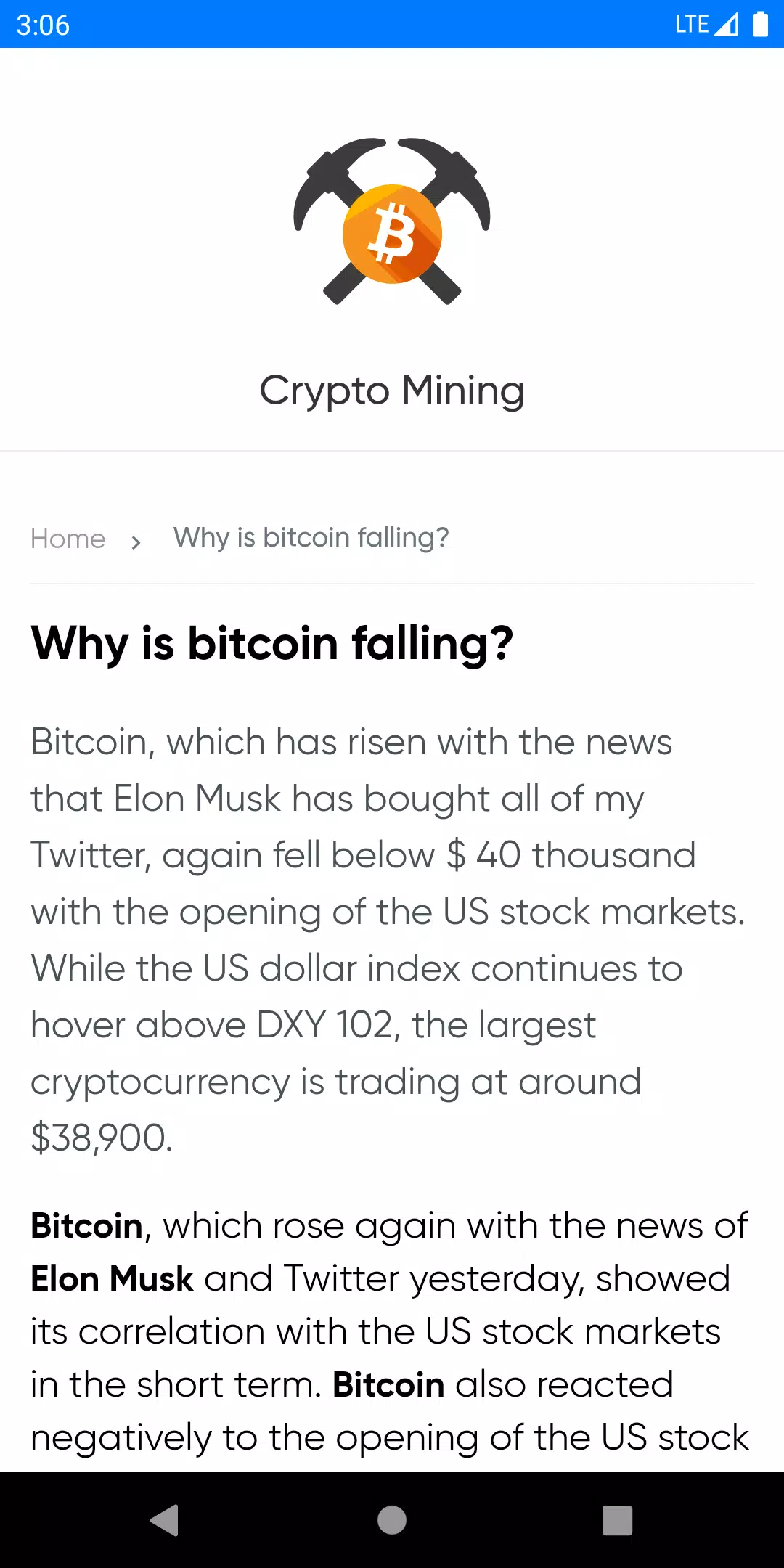 Crypto Mining Schermafbeelding 1