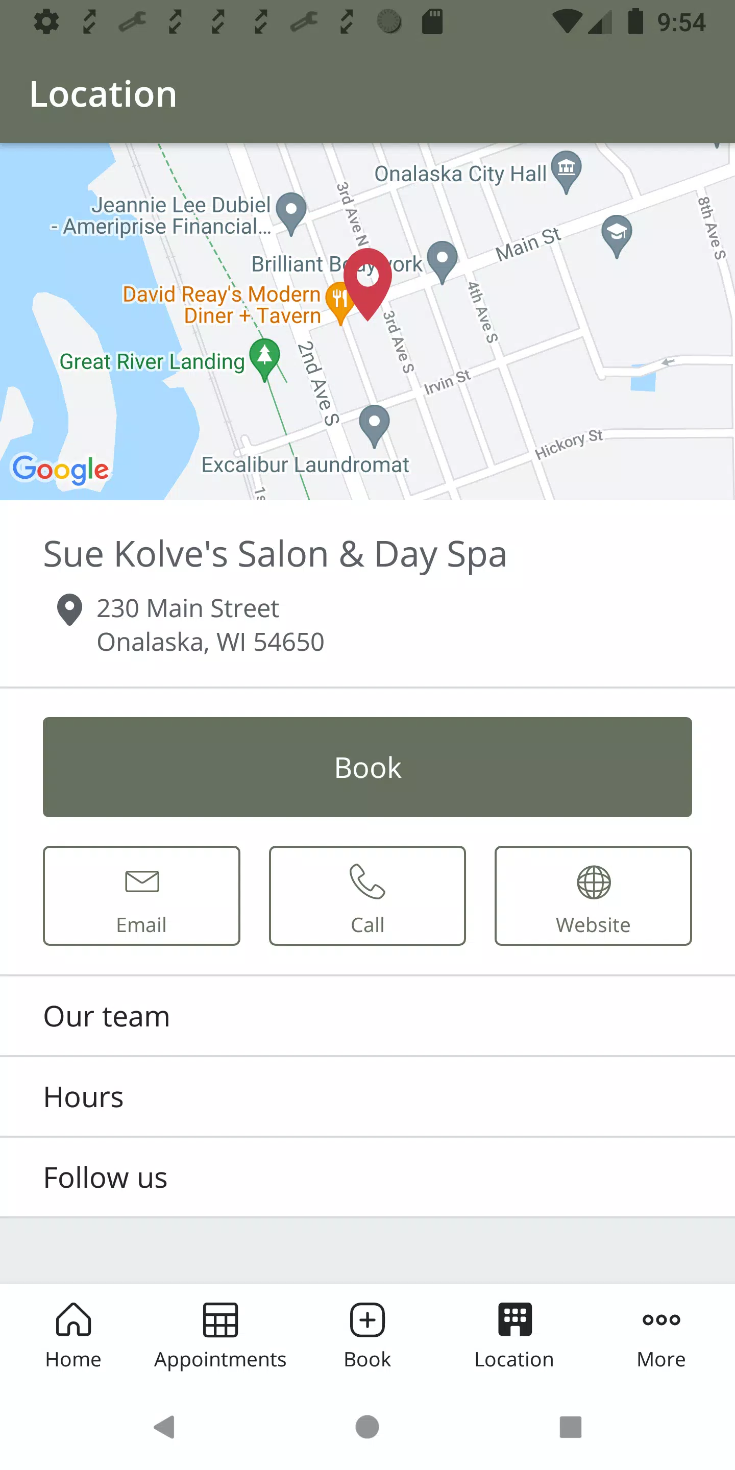 Sue Kolve’s Salon & Day Spa ภาพหน้าจอ 3