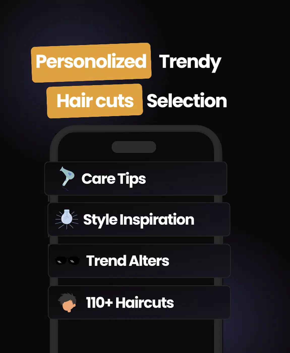 Men’s Hair Cuts & Hairstyles Screenshot 2