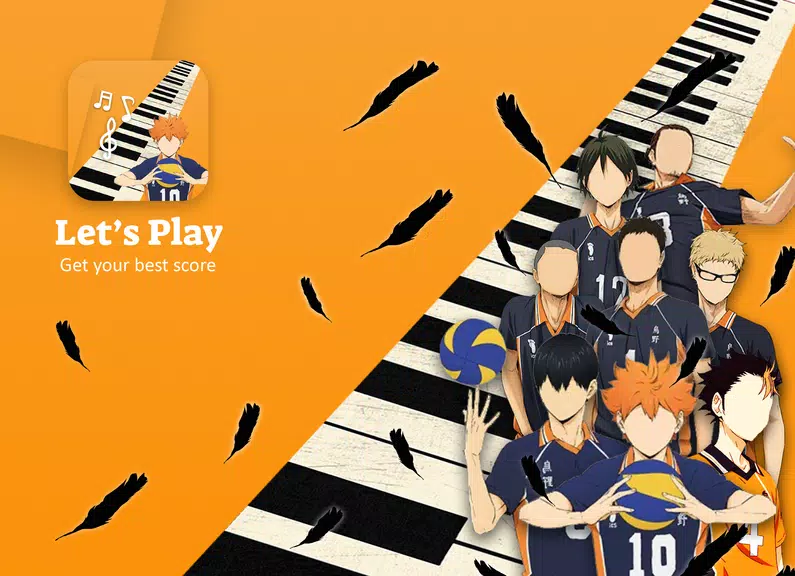 Game Haikyuu Piano Tiles应用截图第0张