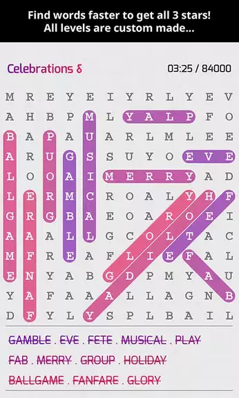 Super Word Search Puzzles Screenshot 0