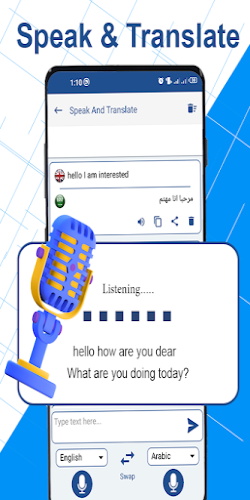 Voice Translator -Translate Captura de pantalla 1