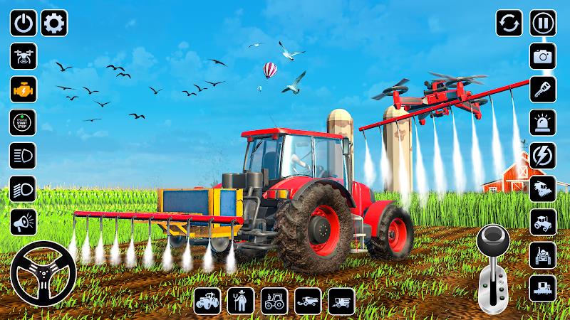 Farming Games & Tractor Games Ekran Görüntüsü 1