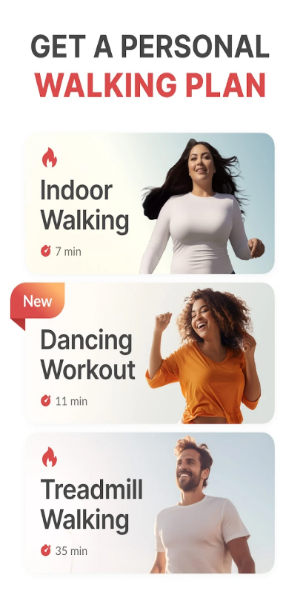 Weight Loss Walking: WalkFit ภาพหน้าจอ 1