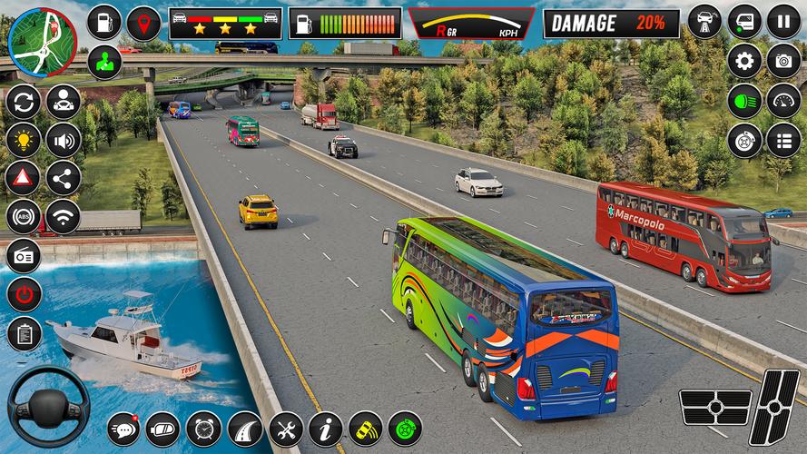 US Bus Simulator Driving Game Ekran Görüntüsü 0