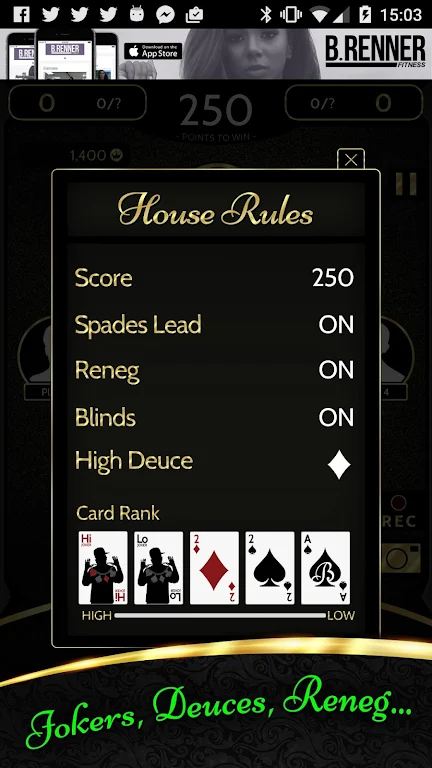 Black Spades - Jokers & Prizes Zrzut ekranu 3